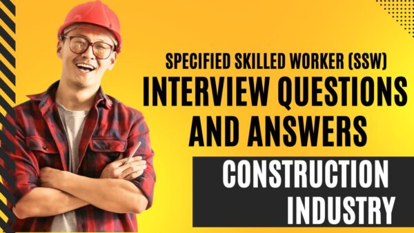 建設業の面接でよくある質問集/Construction Job Interview (Realistic Japanese Boss Style)